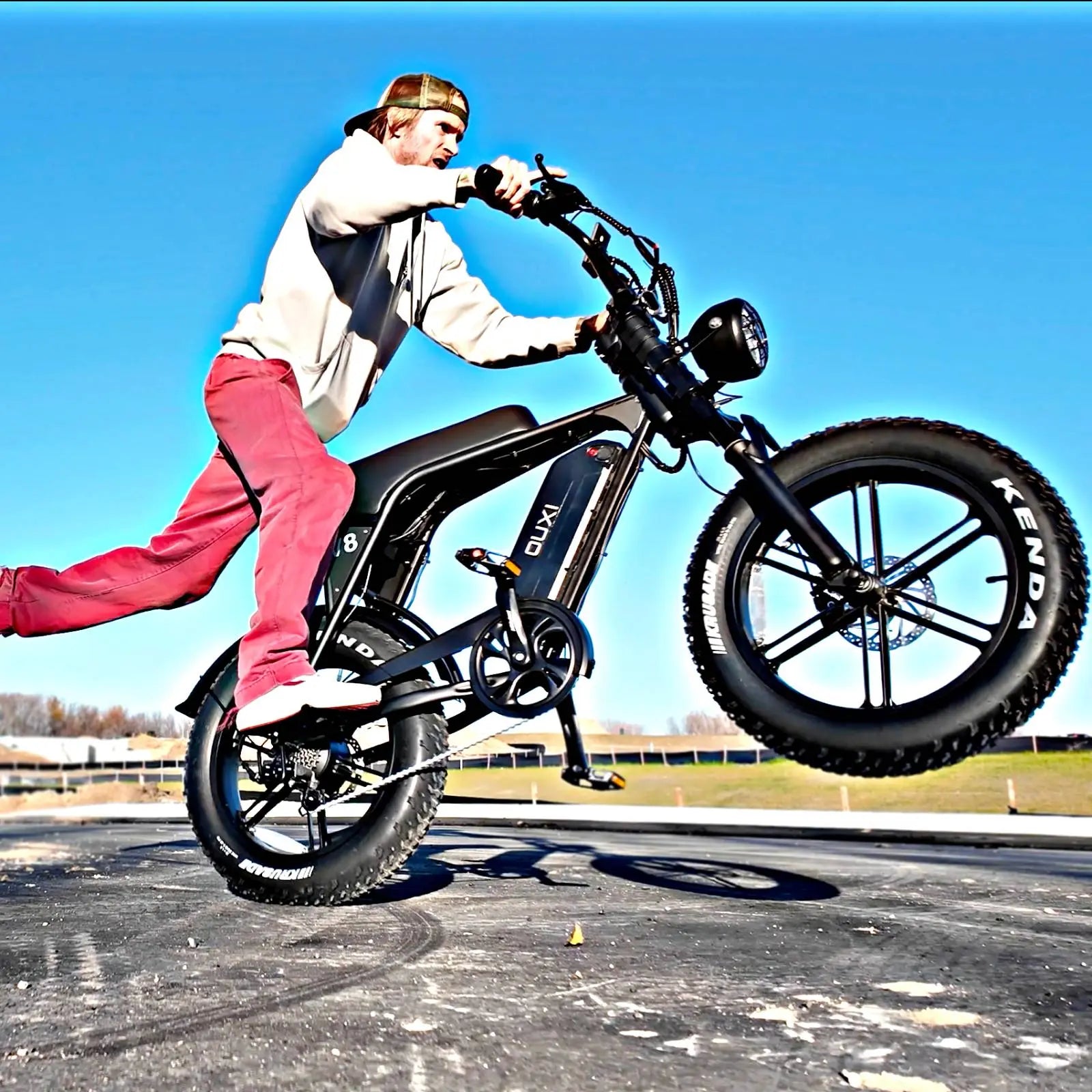 OUXI V8 750W Fat Tire Electric Bike 2